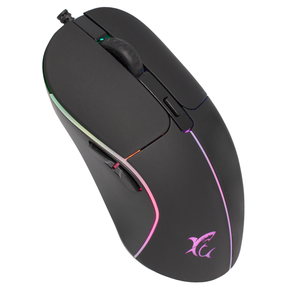 Souris Gamer White Shark WARLOCK GM-5010 / Noir / RGB