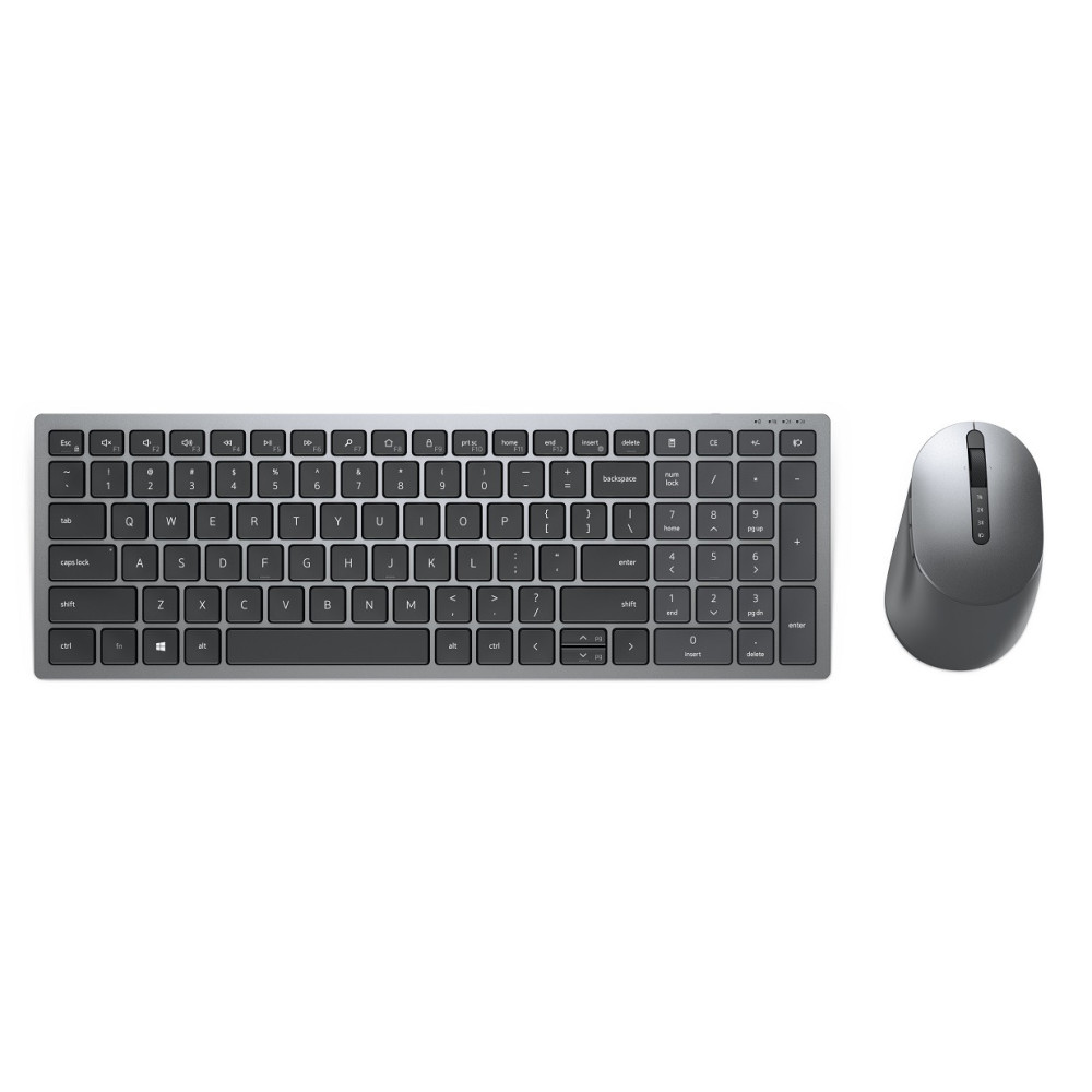 Ensemble Clavier et souris sans fil Dell KM7120 French AZERTY / Noir