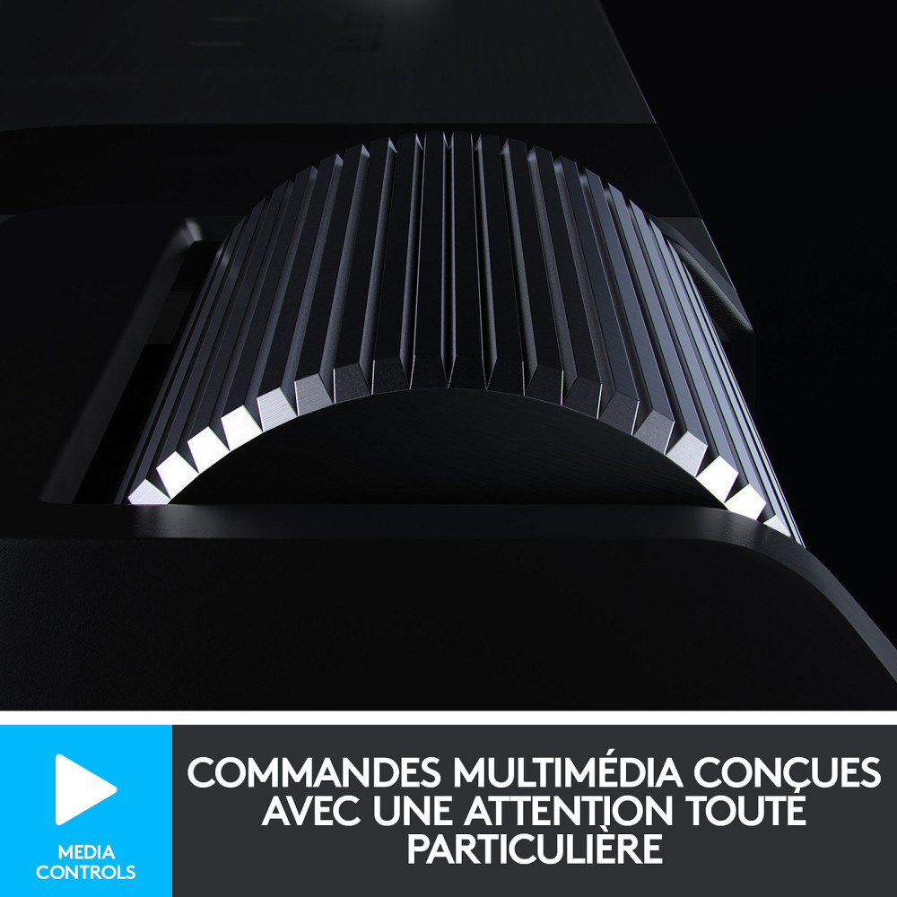 Clavier Gaming Mécanique Logitech G G815 Carbone Tactile Version