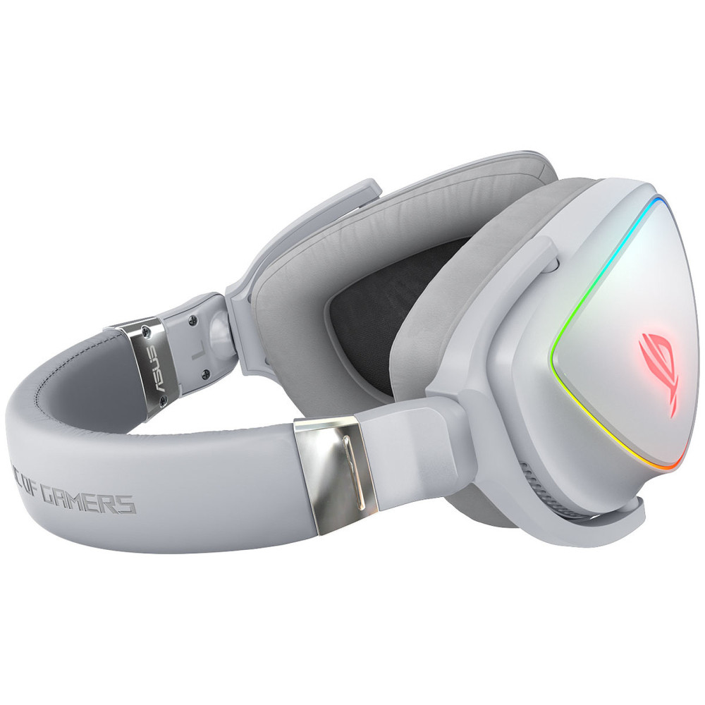 Casque-micro Hi-Res Audio Gaming ASUS ROG Delta Blanc / RGB