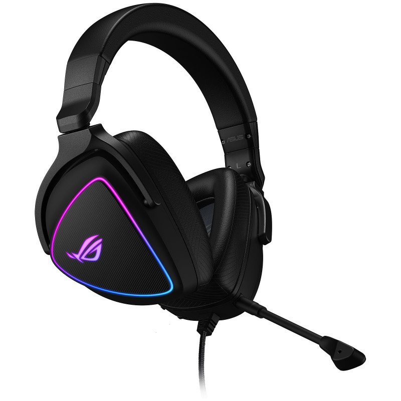 ASUS ROG Delta S-Casque de jeu avec micro, suppression du bruit, son  stéréo, écouteurs pour téléphone, PC, PlayStation, Nintendo Switch -  AliExpress