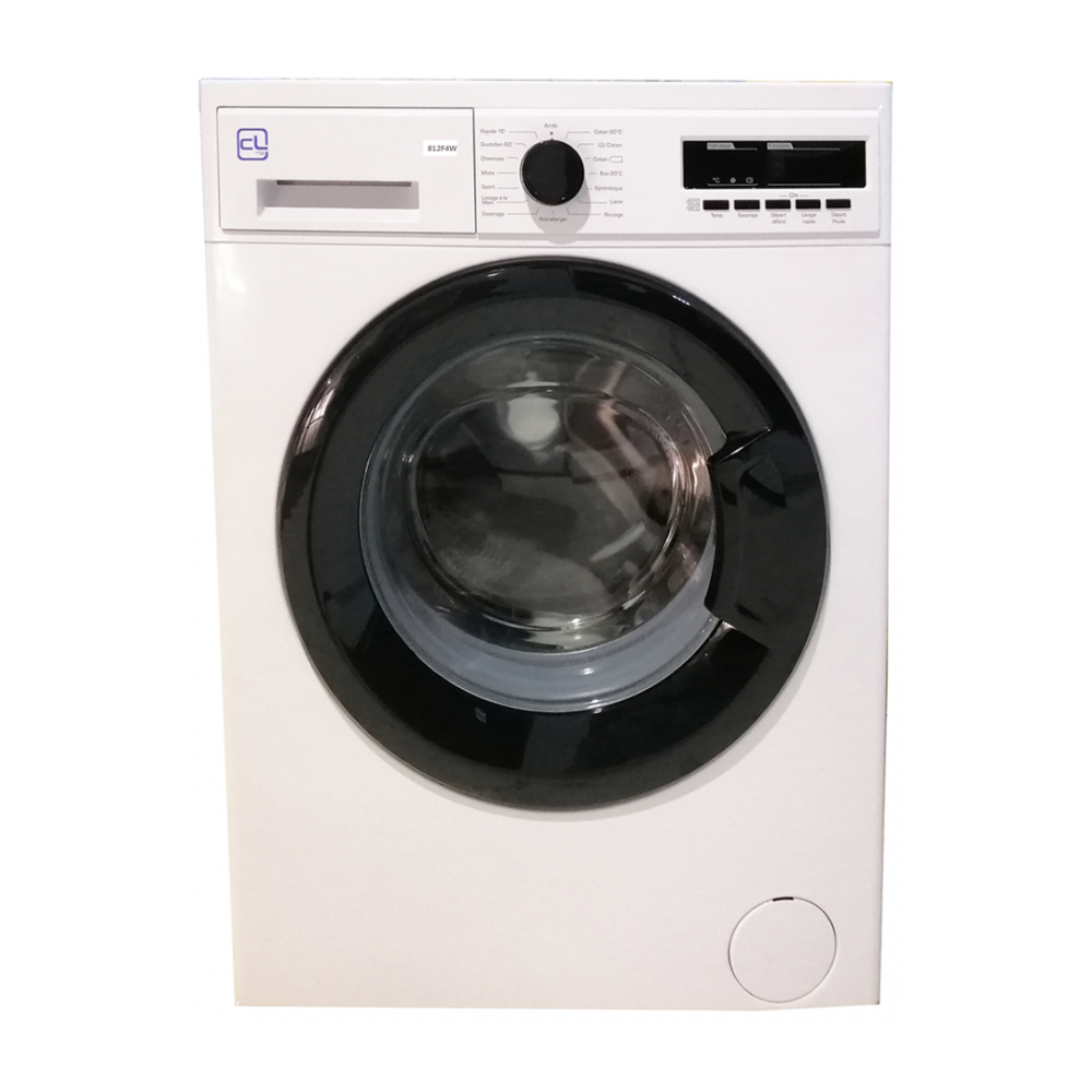 Machine à laver CL hublot 8 Kg / Blanc