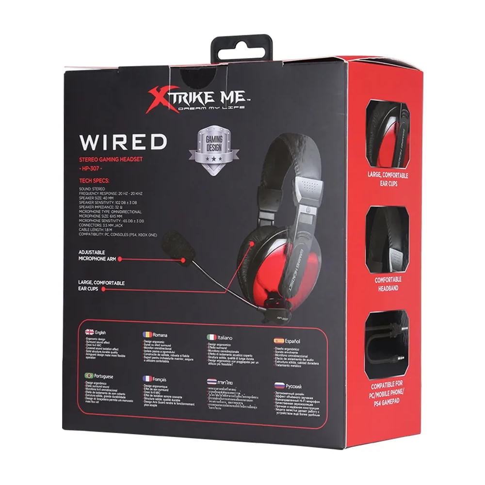 Casque Micro Gaming Xtrike Me HP-307