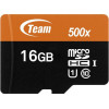 Carte mémoire TeamGroup microSDHC 16 Go Class10 UHS-1