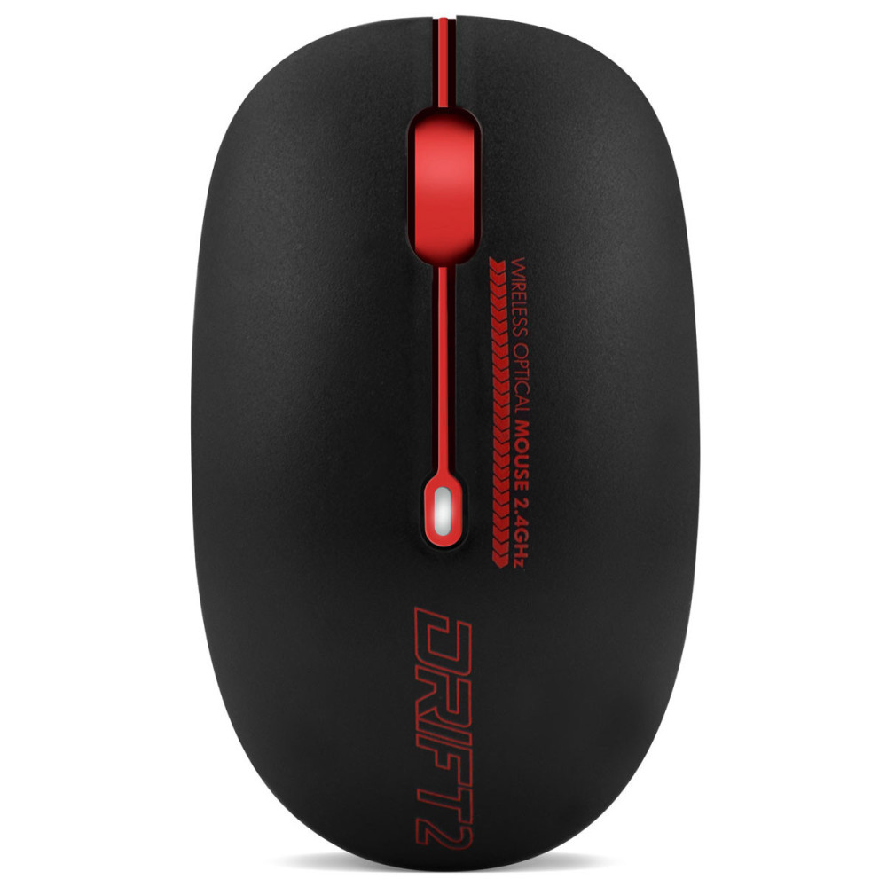 Souris sans fil Advance Drift 2 / Noir et Rouge