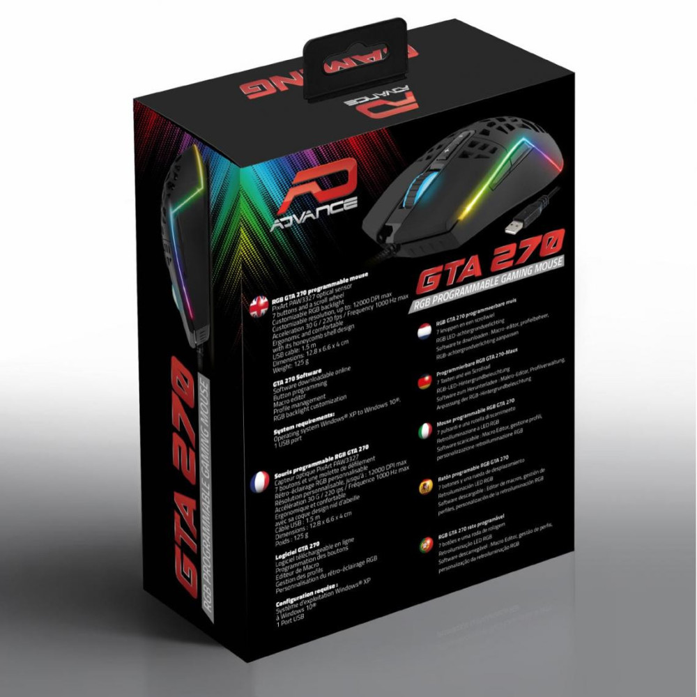 Souris ADVANCE Gaming GTA270 RGB