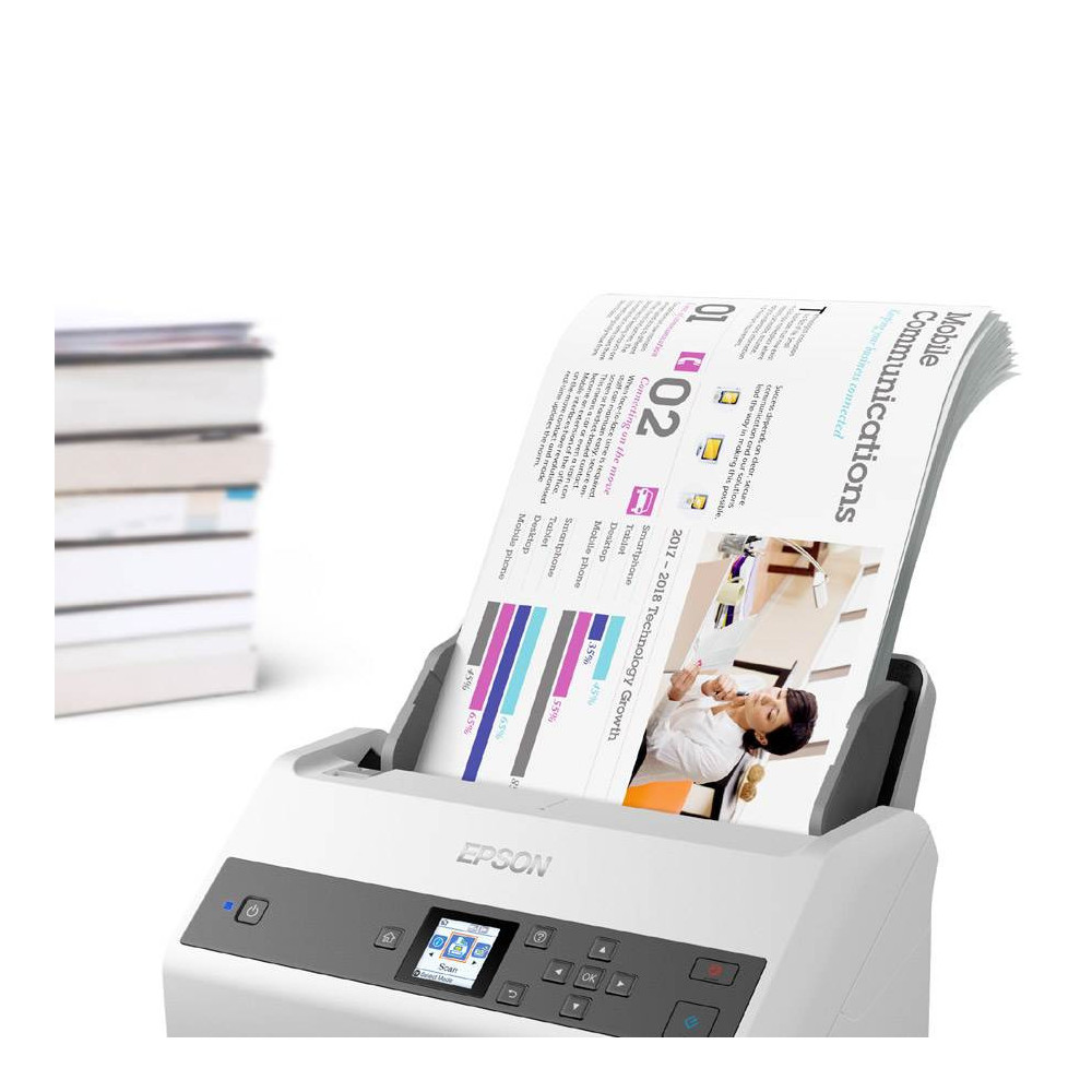 Scanner professionnel Epson WorkForce DS-870N / A4