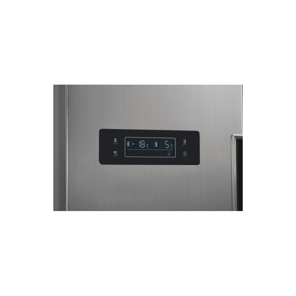 Réfrigérateur Candy No Frost SIDE BY SIDE 529 Litres / inox / avec Distributeur d'eau et Afficheur