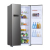 Réfrigérateur Candy No Frost SIDE BY SIDE 529 Litres / inox / avec Distributeur d'eau et Afficheur