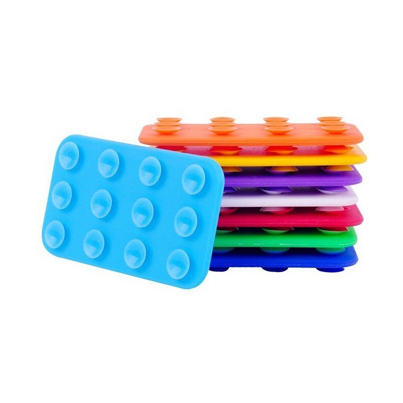 Support Rectangle ventouse en silicone pour Smartphone