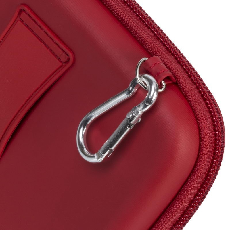 Etui Rivacase pour disque dur 2,5" externe portable / Rouge