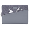 Housse pour pour MacBook Pro 13 Rivacase 7903 / 13.3" / Gris