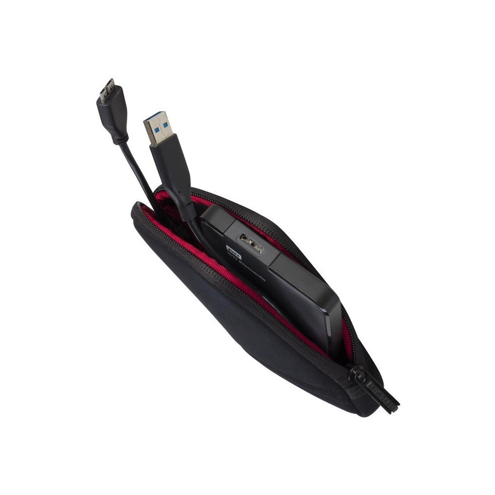 Etui Rivacase pour disque dur 2,5" externe portable / Noir