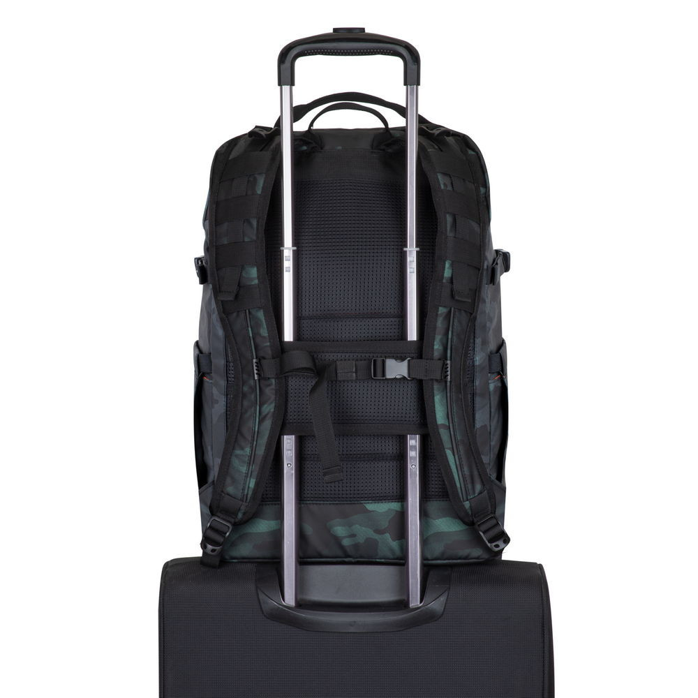 Sac à dos RivaCase navy camo / 17.3" / 32L