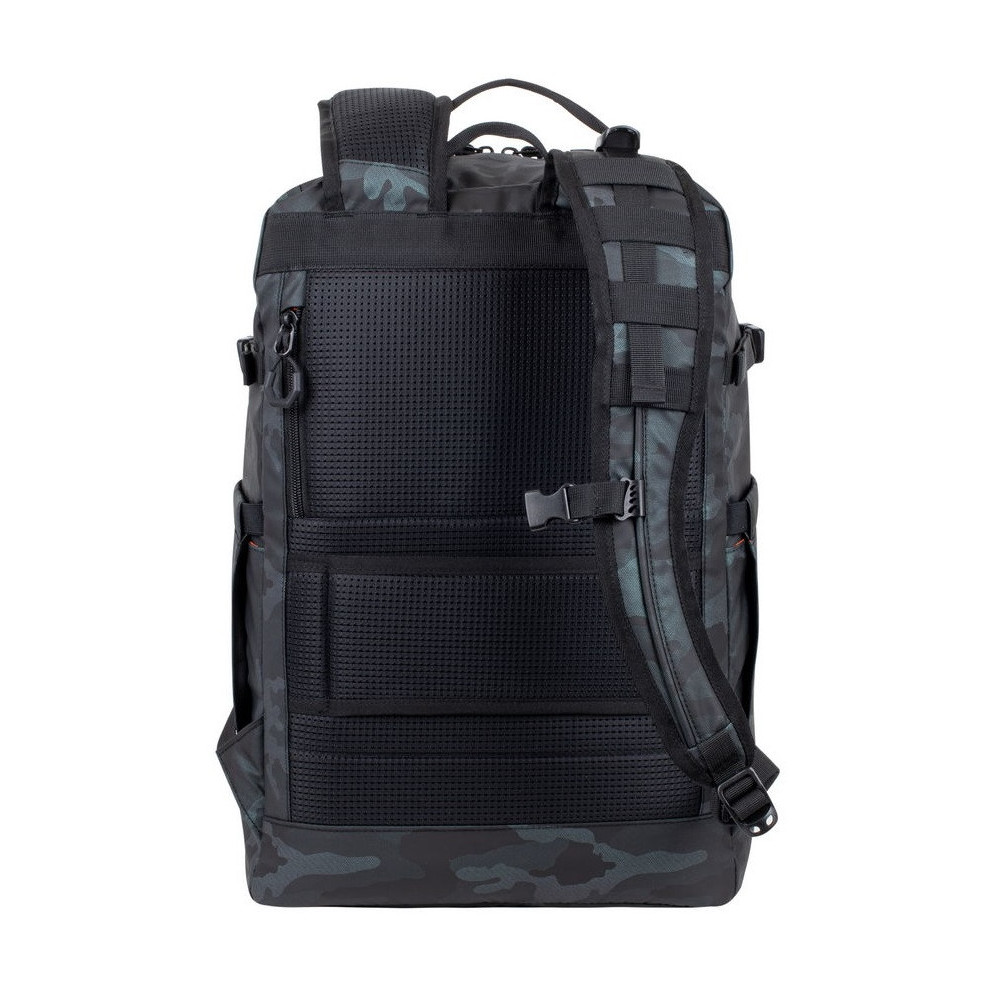 Sac à dos RivaCase navy camo / 17.3" / 32L