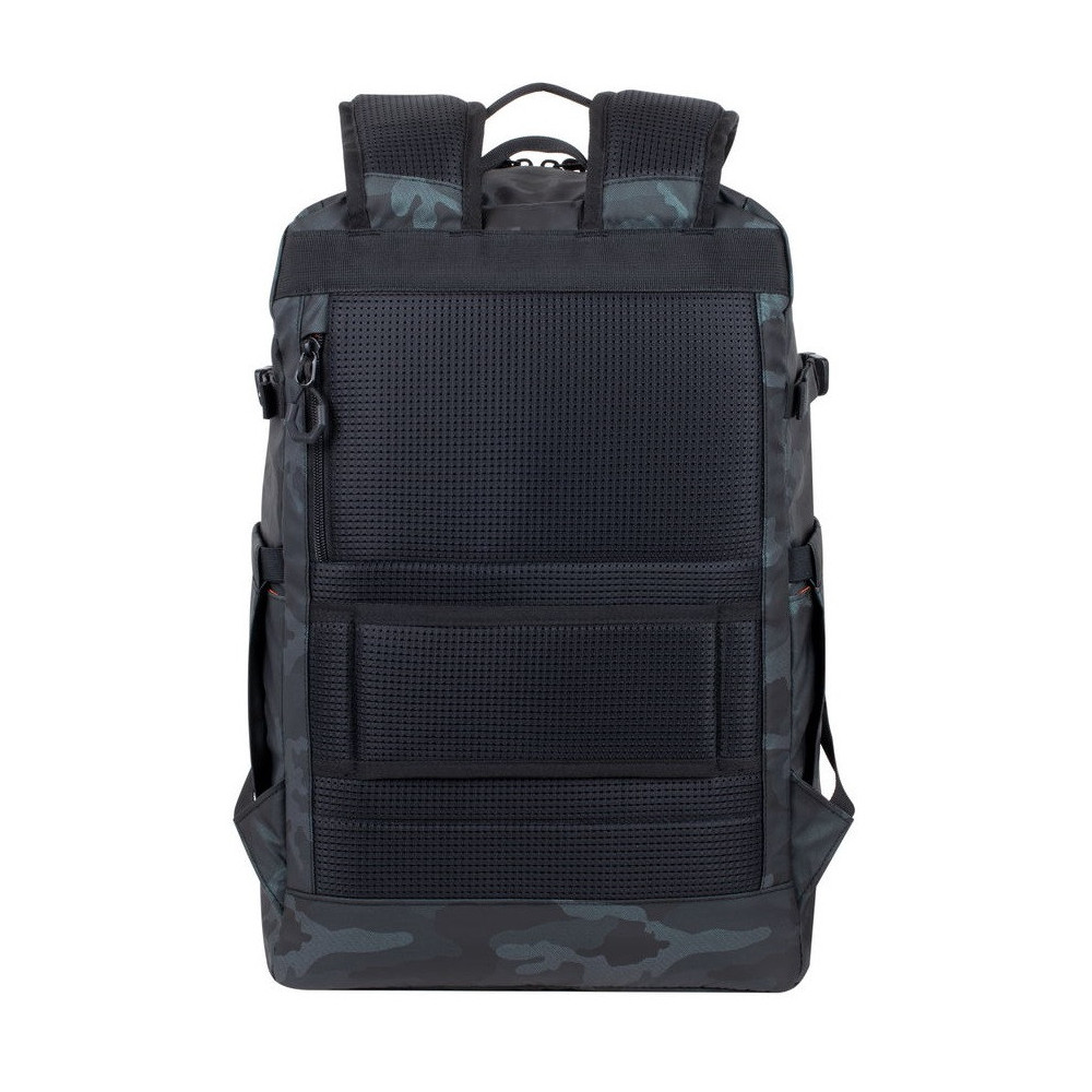 Sac à dos RivaCase navy camo / 17.3" / 32L