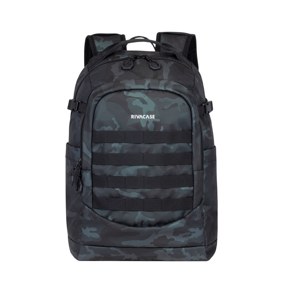 Sac à dos RivaCase navy camo 7631 / 15.6" / 28L