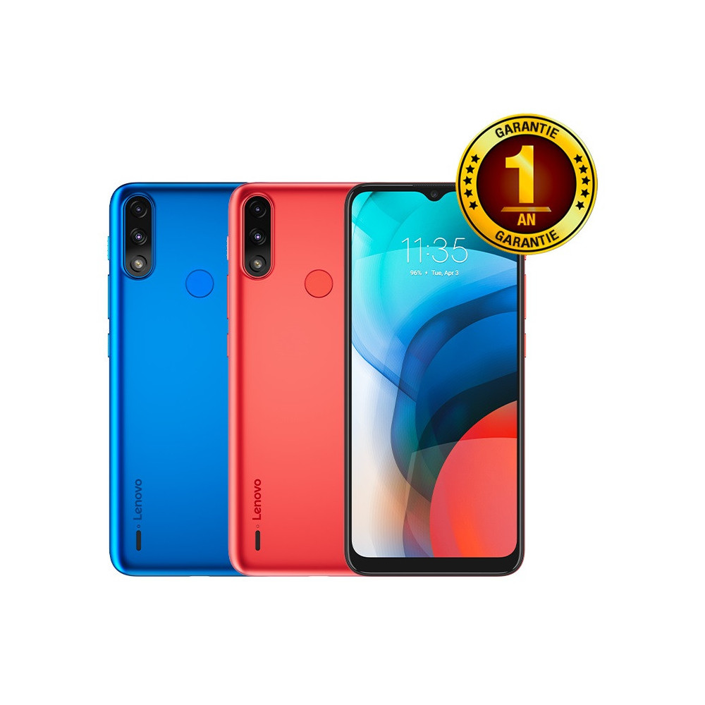 Smartphone Lenovo K13 / 4G / Double SIM / 2 Go / 32 Go / Bleu