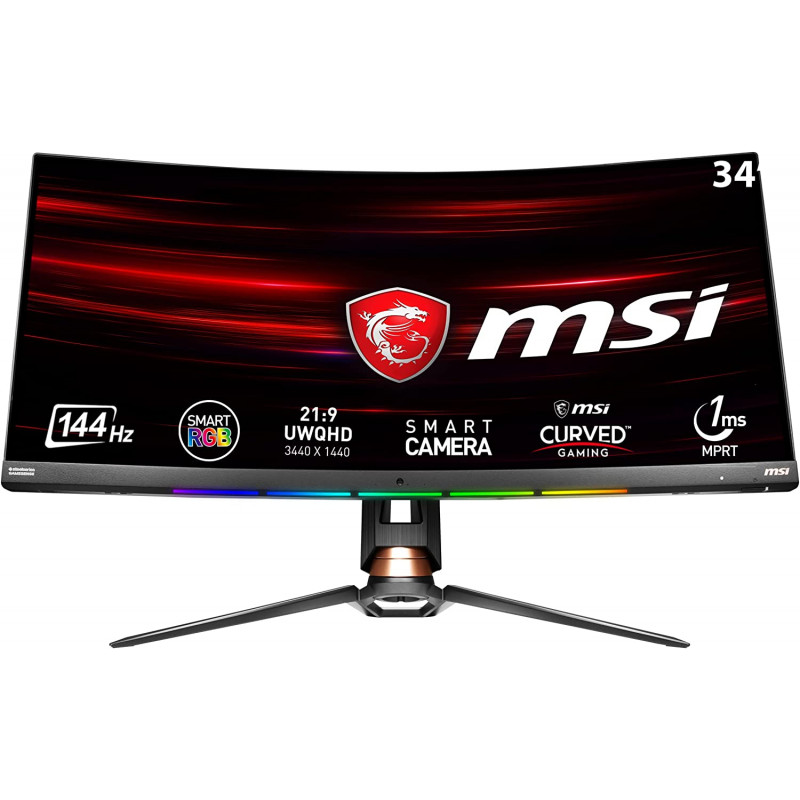 Ecran MSI Incurvé LED 34 Optix MPG341CQR / UWQHD / 144Hz