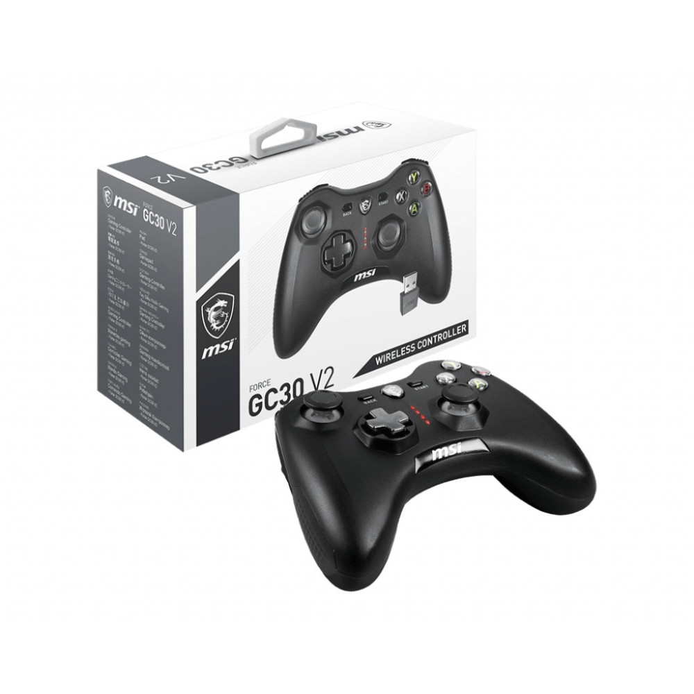 Manette Sans Fil Gaming MSI Force GC30 V2 / Noir
