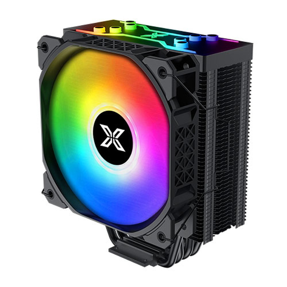 Ventilateur de processeur Xigmatek Air Killer Pro LED ARGB PWM 120mm Noir