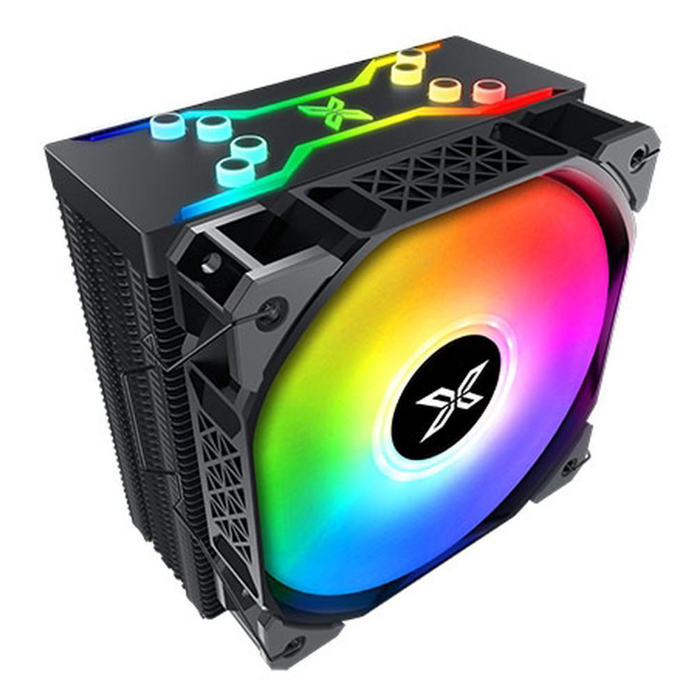 Ventilateur de processeur Xigmatek Air Killer Pro LED ARGB PWM 120mm Noir
