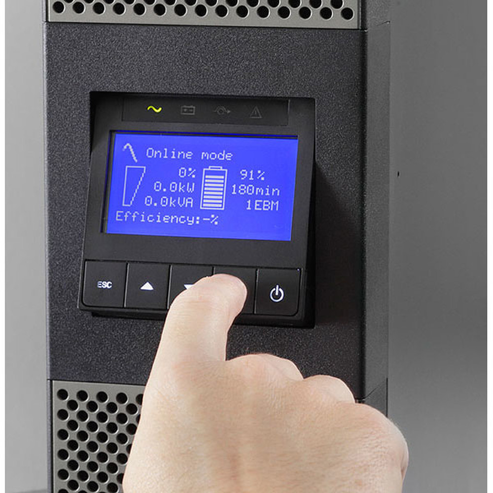 Onduleur On-Line EATON 9PX1000IRT2U USB/Série 1000VA 1000W avec kit rack (Tour/Rack 2U)
