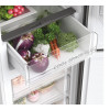Réfrigérateur Combiné Nofrost Hoover / 341 L / Inox + Livraison + Installation et Mise en Place Gratuites