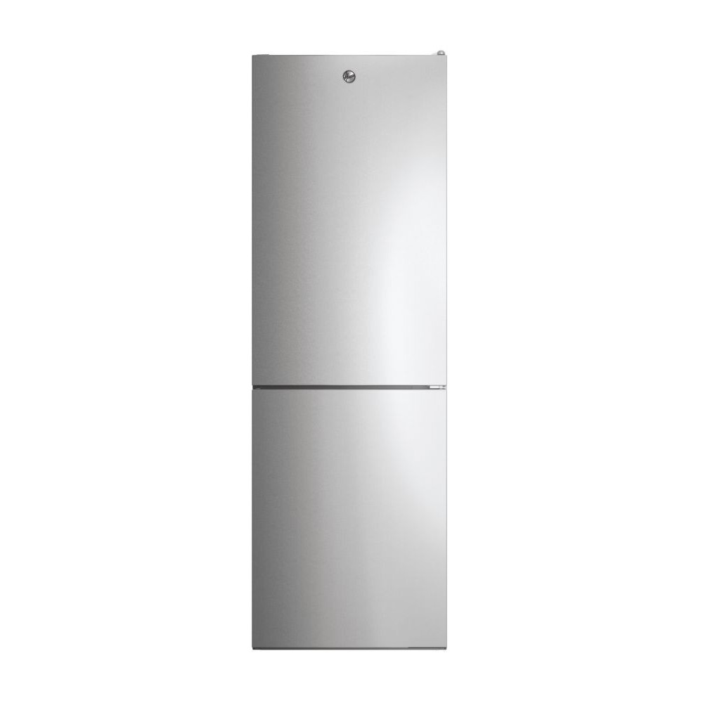 Réfrigérateur Combiné Nofrost Hoover / 341 L / Inox + Livraison + Installation et Mise en Place Gratuites