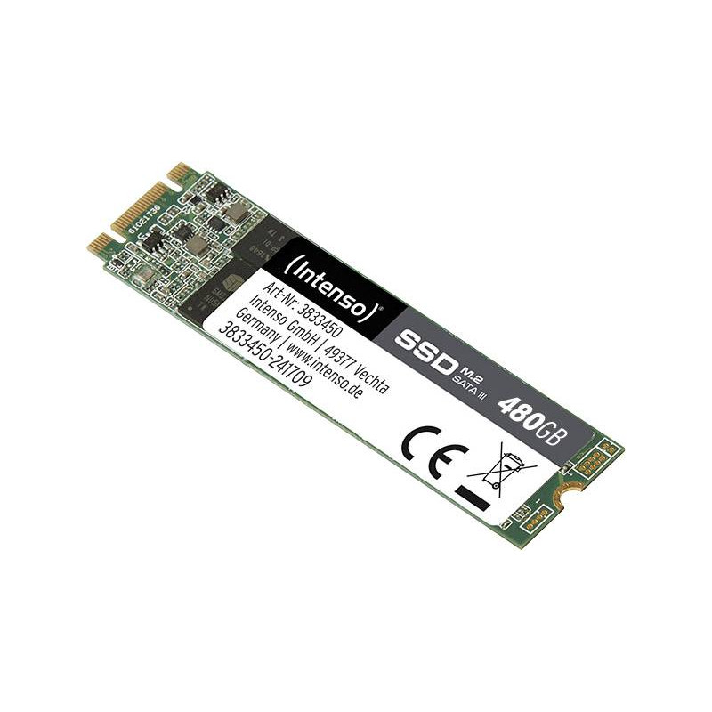 Disque Dur Interne SSD Intenso High M.2 SATA 2280 / 480 Go