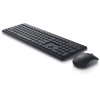 Ensemble Clavier et souris sans fil Dell KM3322W QWERTY/ Noir