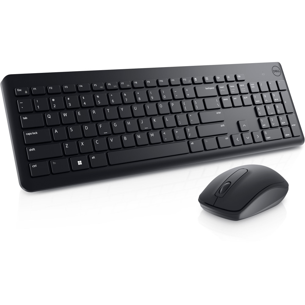 Ensemble Clavier et souris sans fil Dell KM3322W QWERTY/ Noir