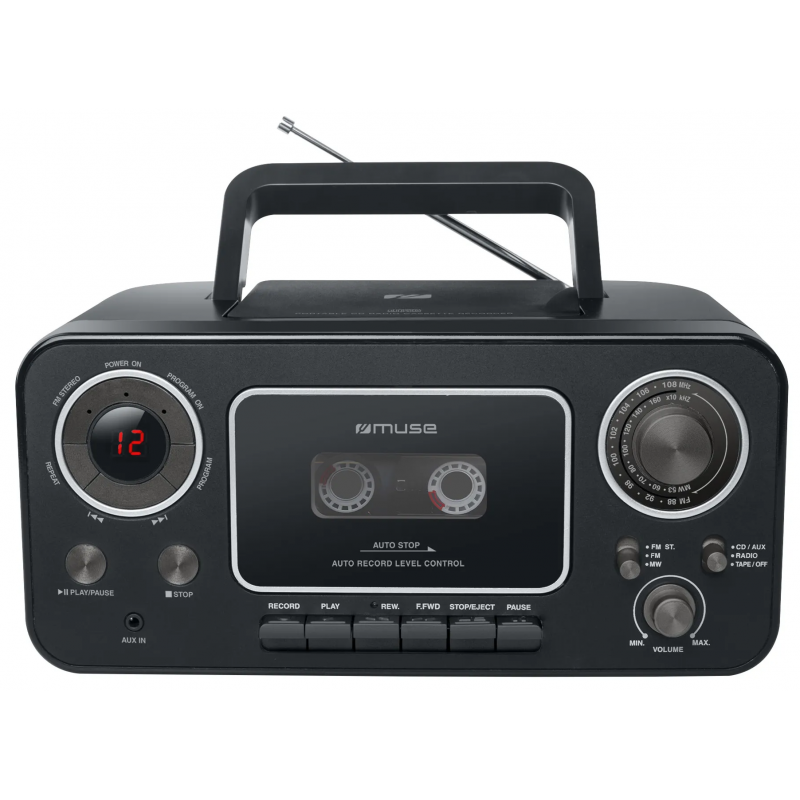 Radio FM portable Muse M-182 RDC / avec lecteur CD / lecteur de