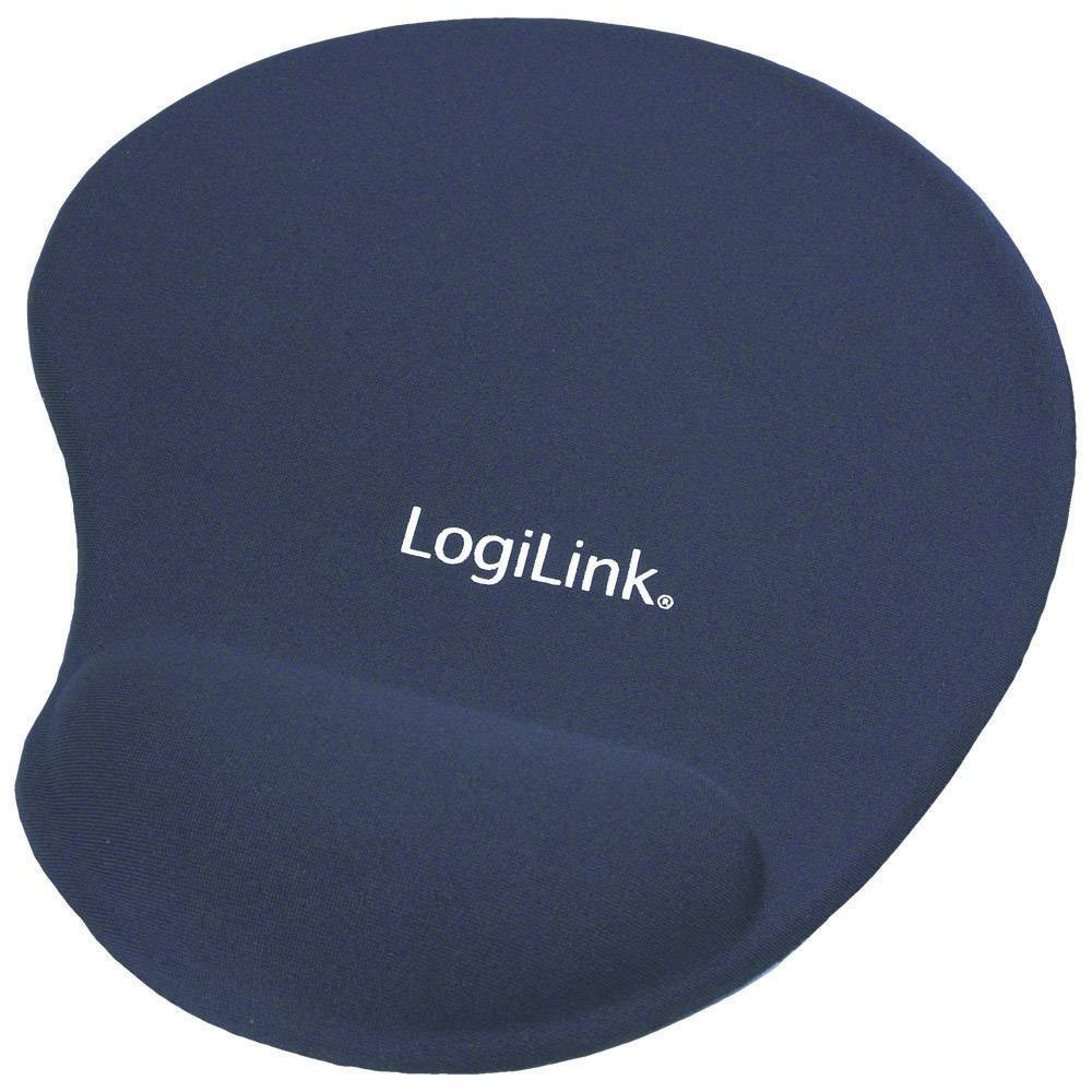 Tapis Souris LogiLink ID0027B avec support poignet / Bleu