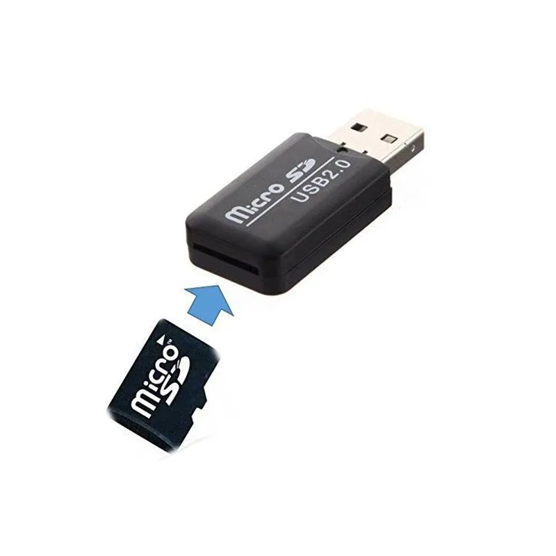 Lecteur de cartes SD/microSD USB