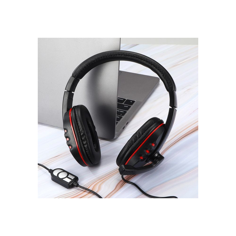 Casque Micro Gamer TUCCI Q3 USB / Noir