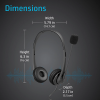Casque Micro HP Stereo 3.5mm Headset G2 428H6AA