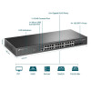 Switch TP-Link JetStream L2+ 24 Ports Gigabit + 4 SFP+ 10GE