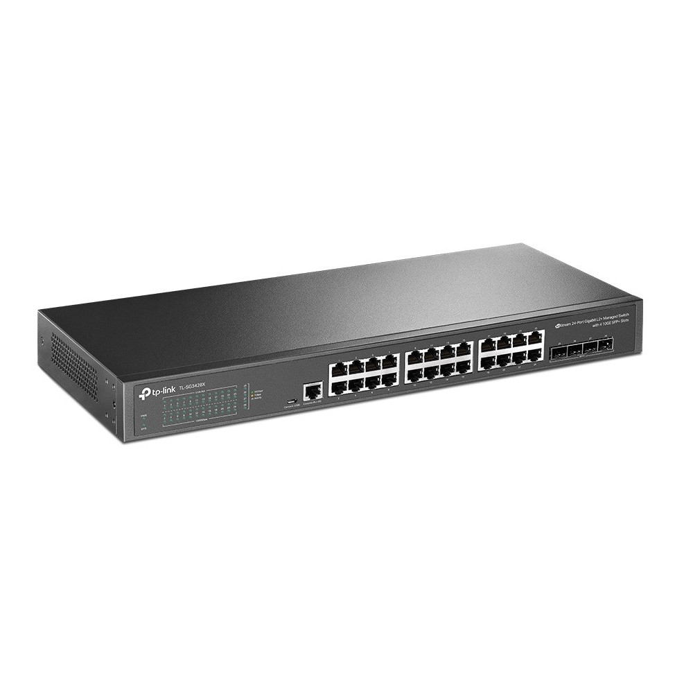 Switch TP-Link JetStream L2+ 24 Ports Gigabit + 4 SFP+ 10GE
