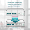 Switch de bureau TP-Link 6 ports 10/100 Mbps avec 4 ports PoE+