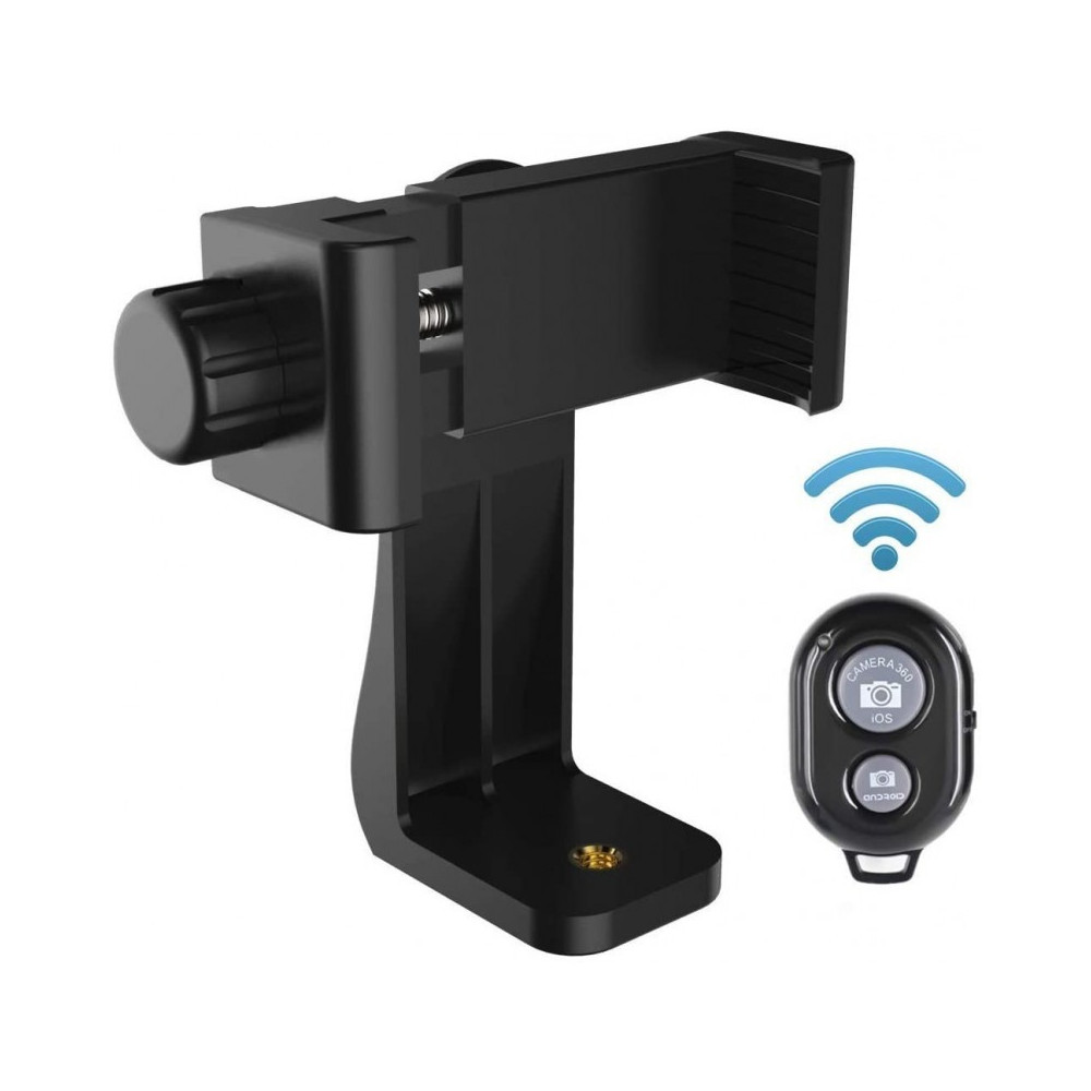 Adaptateur Smartphone Combofoto + Télécommande Bluetooth