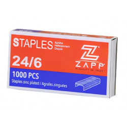1000x Agrafes ZAPP 24/6
