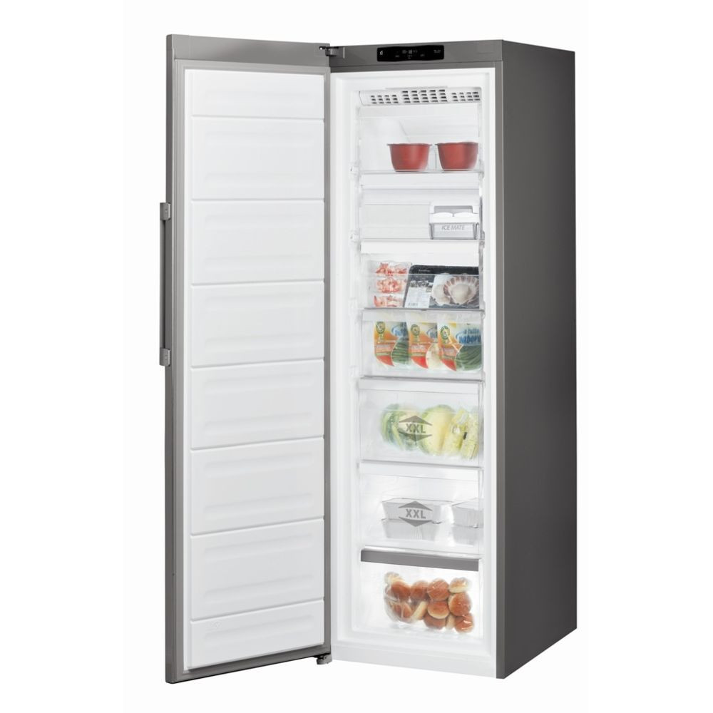 Congélateur Armoire Whirlpool UW8F2YXBIF / 260L / Inox