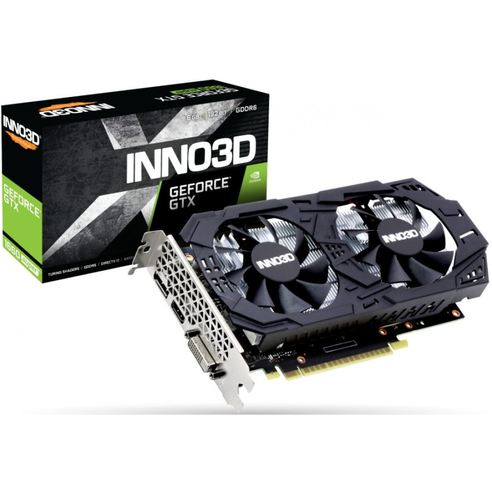 Carte graphique INNO3D GeForce GTX 1660 SUPER TWIN X2 / 6 Go