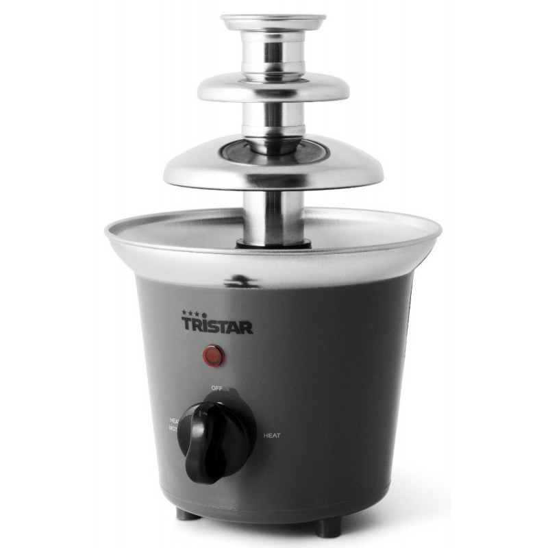 Fontaine à chocolat Tour inox - 2 positions de chauffe