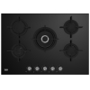 Plaque de cuisson encastrable Beko HILW 75222 S / 5 Feux / 75  cm / Noir