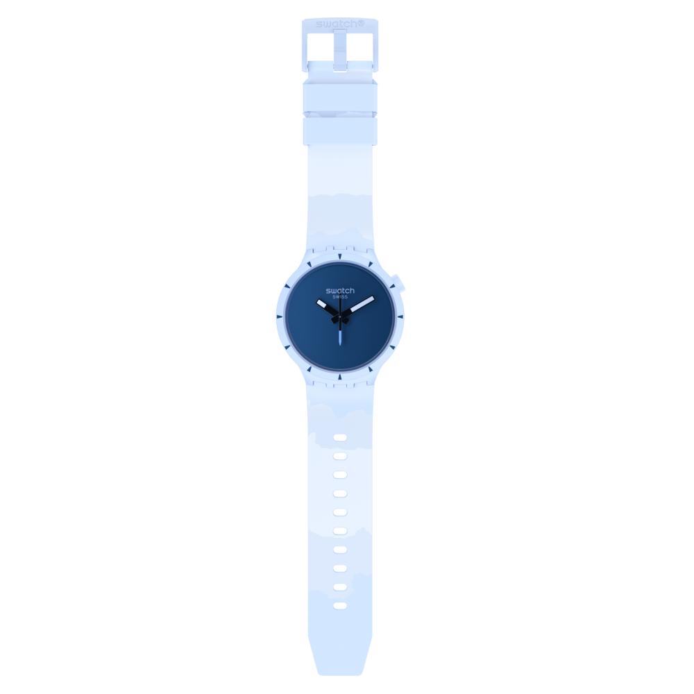 Montre Mixte Swatch BIG BOLD BIOCERAMIC ARCTIC SB03N102