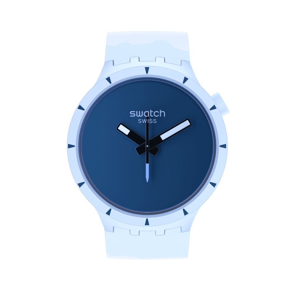 Montre Mixte Swatch BIG BOLD BIOCERAMIC ARCTIC SB03N102