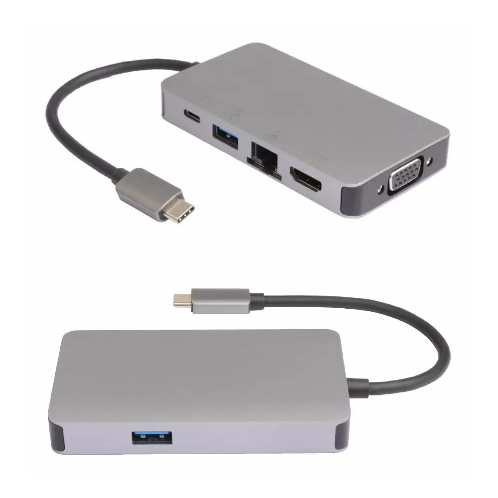 Adaptateur multiport MicroConnect / USB-C
