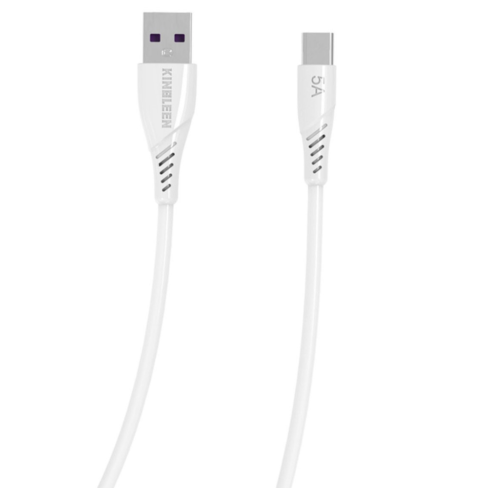 Câble USB Kingleen K49 Type C / 5A / Blanc
